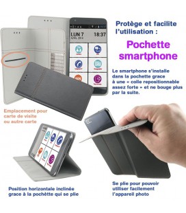 Pochette smart 5,5 p à 6,3 pouces