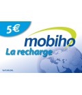 RECHARGE MOBIHO 5€