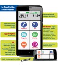 Smartphone simple pour senior sos