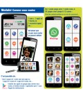 Smartphone toute utilisation interface modulable