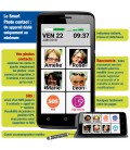 Smartphone senior facile appel sos