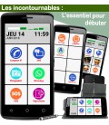 smartphone senior facile avec l'essentiel