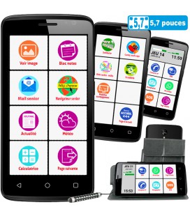 Smartphone complet personne agee facile