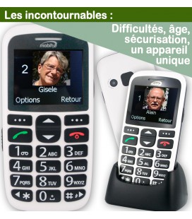 meilleur telephone personne agée handicap