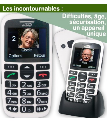 meilleur telephone personne agée handicap