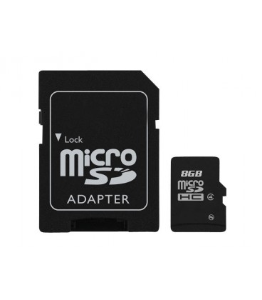 Carte stockage Micro SD 8 giga