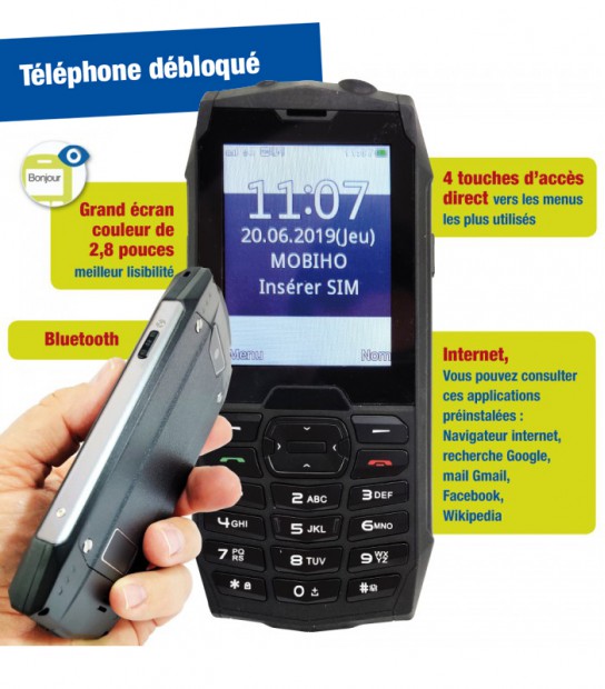 TelephoneIncassable - Le spécialiste du téléphone incassable, solide et  étanche aux meilleurs prix