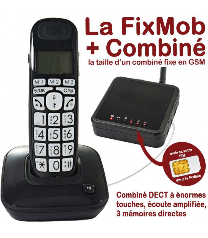fixmob combine pour senior telephone fixe en mobile