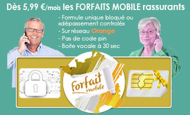 les forfait mobile special senior