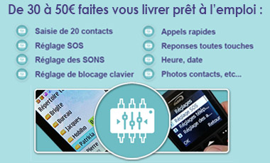 parametrage complet de votre telephone