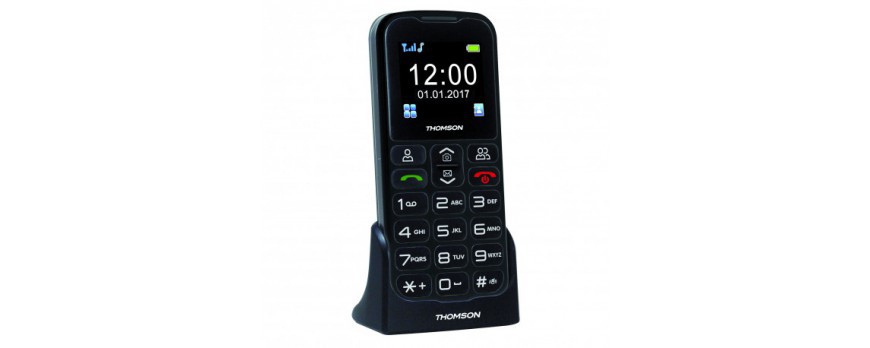 Téléphone senior Thomson et Mobiho : Quel est le meilleur mobile adapté aux malentendants et aux malvoyants ? 